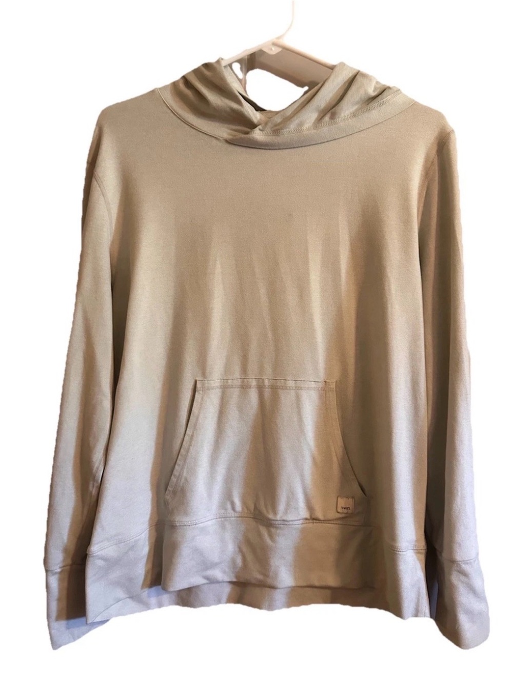 Vuori Halo Essential Hoodie Light  Gray DreamKnit Pullover Medium